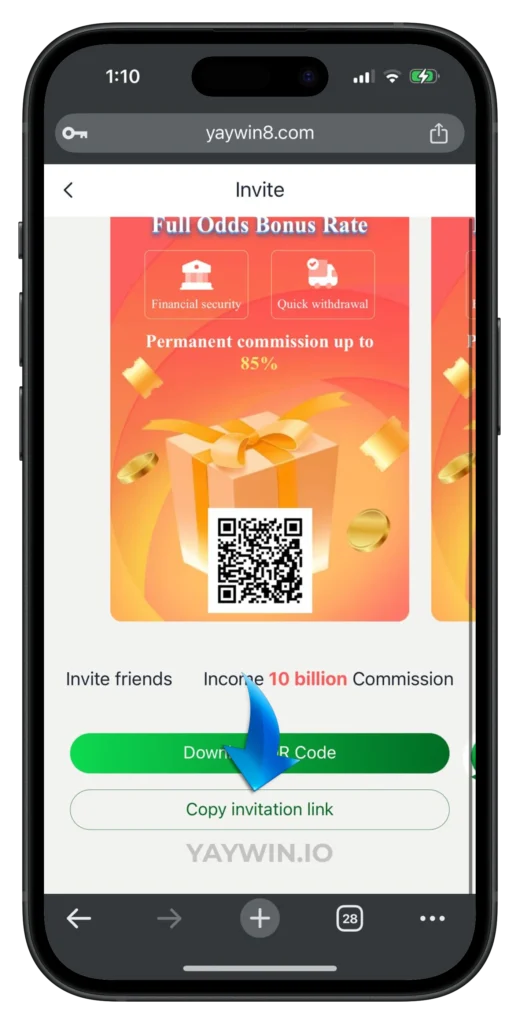 YAYWIN-INVITATION -LINK