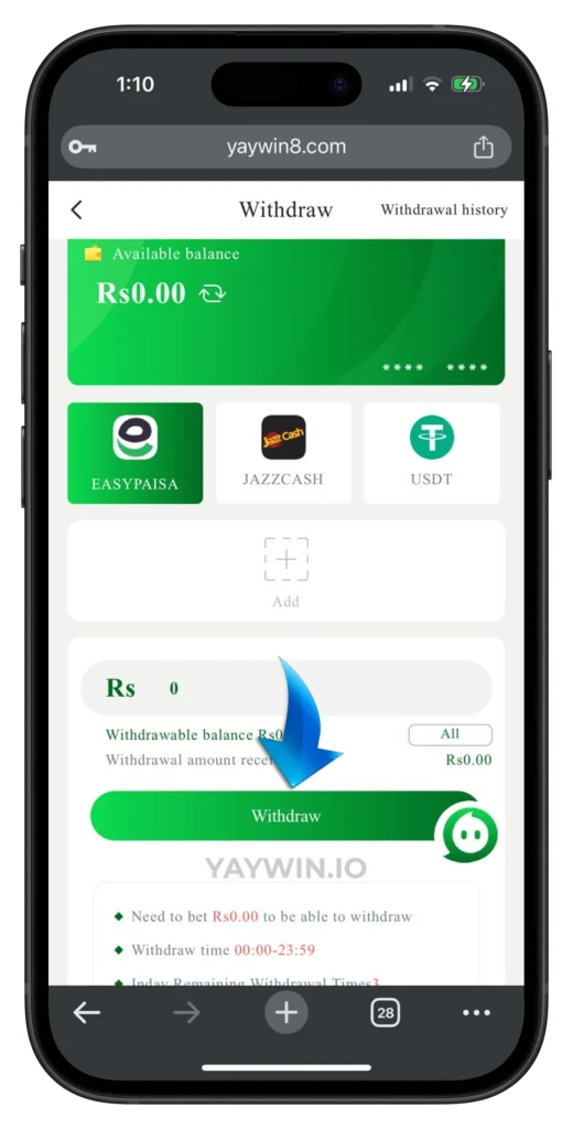 YAYWIN-WITHDRAWAL-PAGE